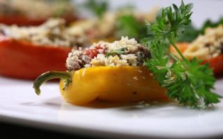 Приготовление закусок из овощей