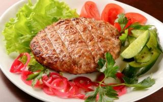 Приготовление и отпуск блюд из рубленого мяса