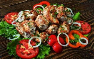 Приготовление и отпуск мяса, жаренного мелкими кусками